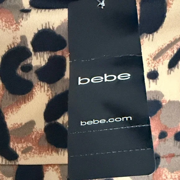 New Bebe Animal Print Pencil Skirt Sz Xs. - Picture 2 of 6